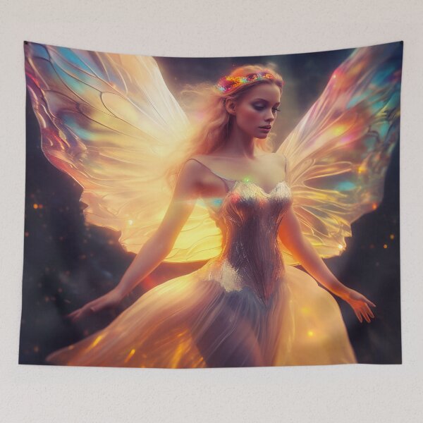 Item preview, Iridescent glowing Fairy 4 designed and sold by Art by Lilia.