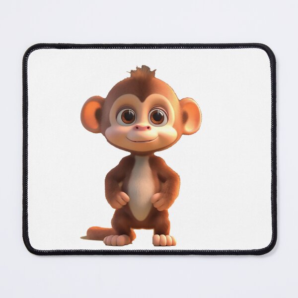 Item preview, Monkey, macaco, marrom, fofo, pelucia designed and sold by afpnegocios.