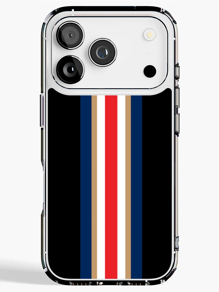 Thumbnail 1 of 5, iPhone Case, Rothmans Racing Stripe designed and sold by ElseWorldDesign.