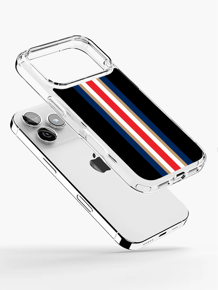 Thumbnail 2 of 5, iPhone Case, Rothmans Racing Stripe designed and sold by ElseWorldDesign.