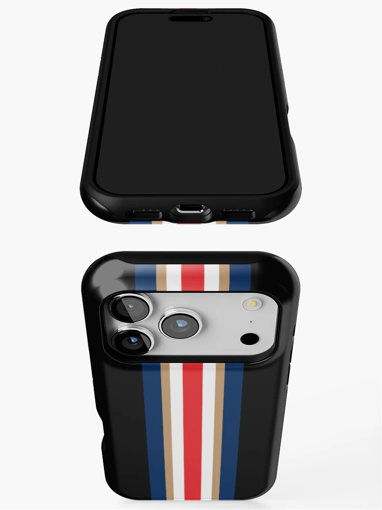 Thumbnail 3 of 4, iPhone Case, Rothmans Racing Stripe designed and sold by ElseWorldDesign.