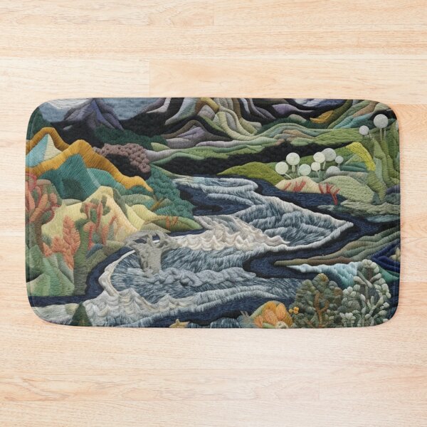 Item preview, Serene Lake and Mountain Watercolor Art  designed and sold by BerthaArt.