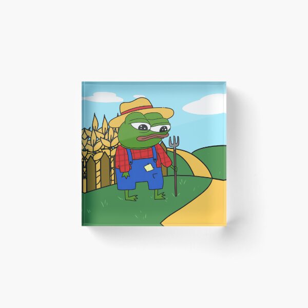 Item preview, Farmer Pepe Strawhat Apu designed and sold by Slav-Art.