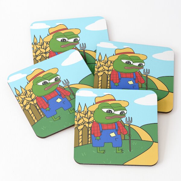 Item preview, Farmer Pepe Strawhat Apu designed and sold by Slav-Art.