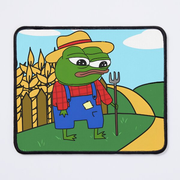 Item preview, Farmer Pepe Strawhat Apu designed and sold by Slav-Art.