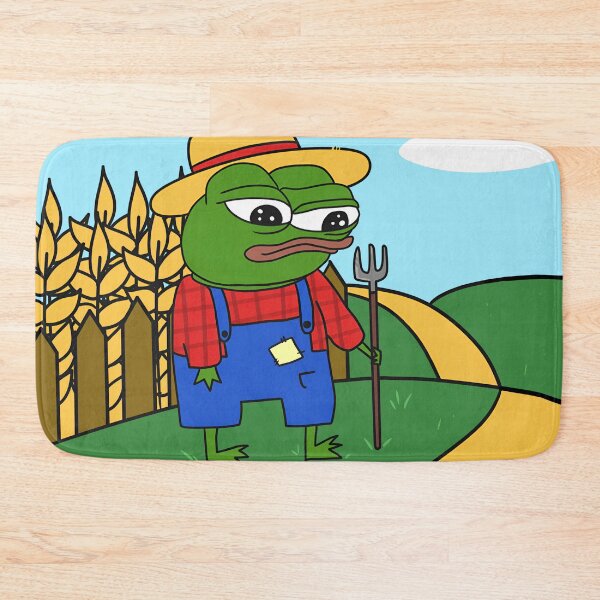 Item preview, Farmer Pepe Strawhat Apu designed and sold by Slav-Art.