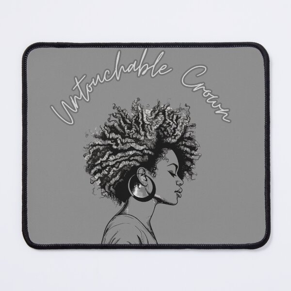 Item preview, Black Woman Hair Untouchable Crown designed and sold by bjg007.