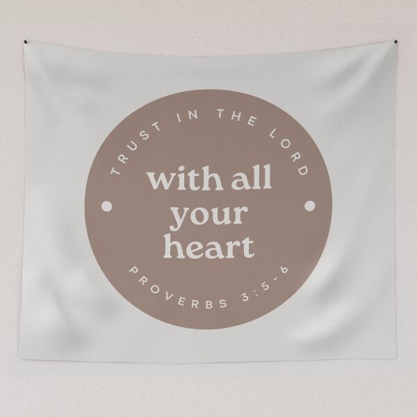 Item preview, Proverbs 3:5-6 designed and sold by PureEndeavors.