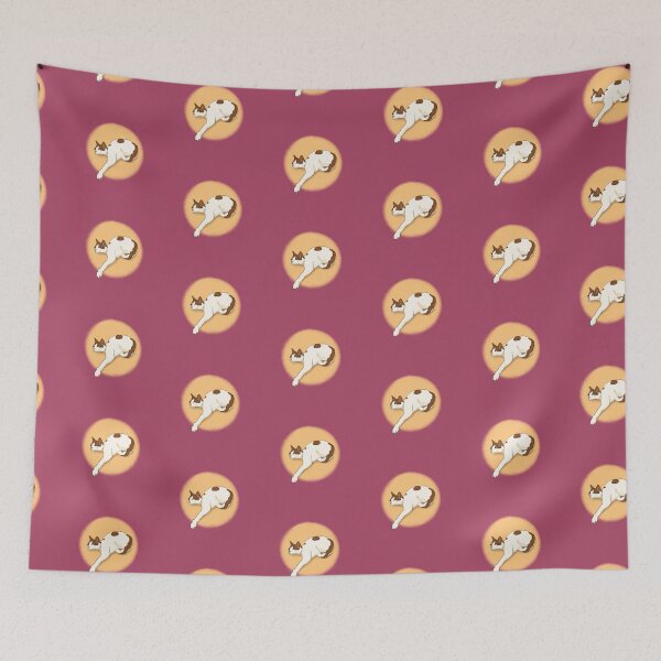 Item preview, Soya the Cat Chilling – Cute Lazy Cat Sticker designed and sold by Chigurena.