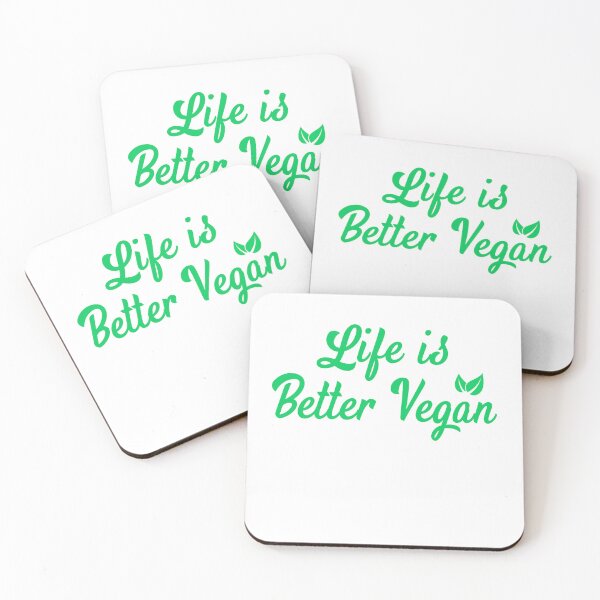 Item preview, Life is Better Vegan designed and sold by Absent-Visual.