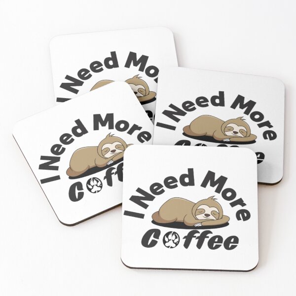 Item preview, I need more coffee designed and sold by AnimalWorldArtt.