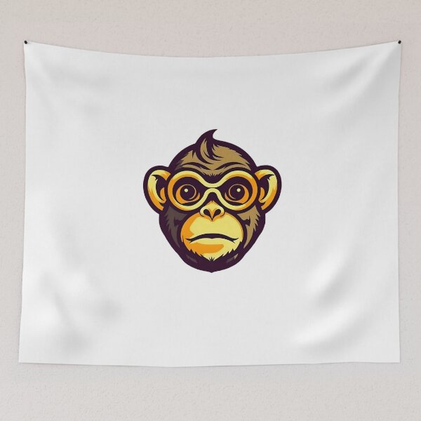 Item preview, Funky Monkey: A Stylish and Charismatic Illustration designed and sold by KristinaNEL.