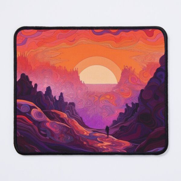 Item preview, Twilight Whispers: Psychedelic Nature's Embrace designed and sold by OdysseyArtworks.