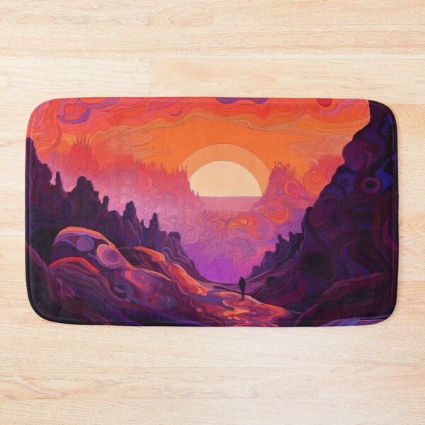 Item preview, Twilight Whispers: Psychedelic Nature's Embrace designed and sold by OdysseyArtworks.
