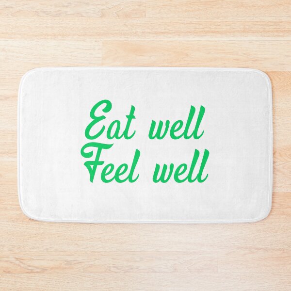 Item preview, Eat Well Feel Well designed and sold by Absent-Visual.