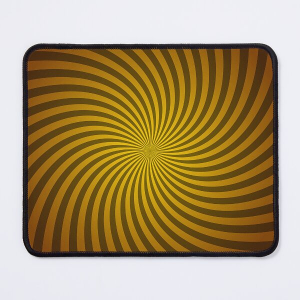 Item preview, Hypnotic Spiral "Discordia" - Orange, Fill, Counter-Clockwise designed and sold by Ella Jameson.