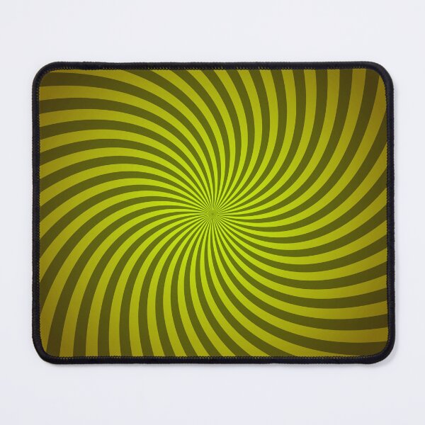 Item preview, Hypnotic Spiral "Discordia" - Yellow, Fill, Counter-Clockwise designed and sold by Ella Jameson.