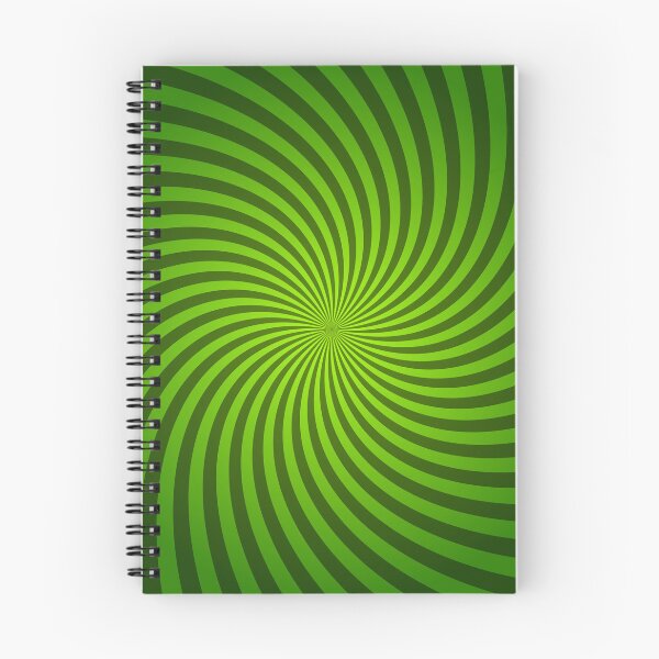 Item preview, Hypnotic Spiral "Discordia" - Green, Fill, Counter-Clockwise designed and sold by Ella Jameson.