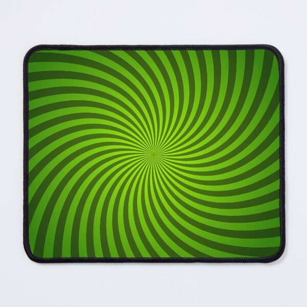 Item preview, Hypnotic Spiral "Discordia" - Green, Fill, Counter-Clockwise designed and sold by Ella Jameson.