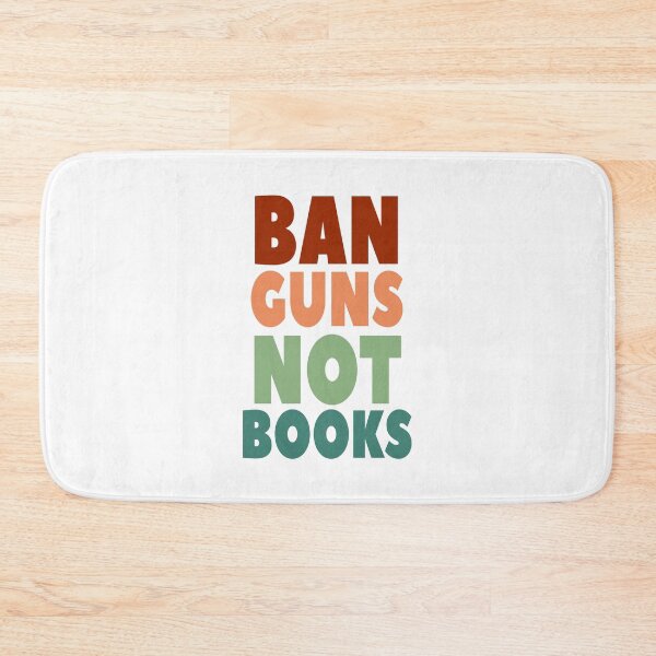 Item preview, Ban Guns Not Books Read Banned Books Book Lover Vintage designed and sold by GraphiGroove.