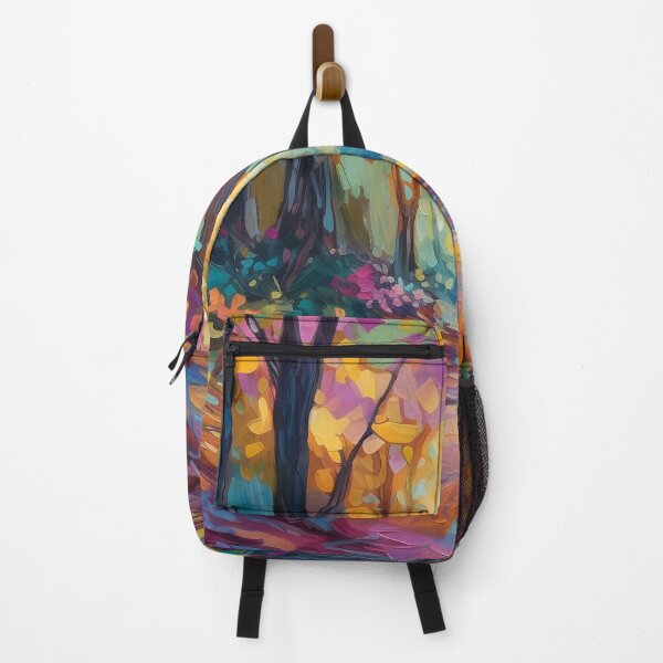 Item preview, Impressionistic woods painting 8 designed and sold by Art by Lilia.