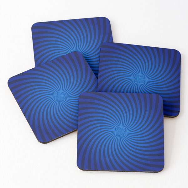 Item preview, Hypnotic Spiral "Discordia" - Blue, Fill, Counter-Clockwise designed and sold by Ella Jameson.