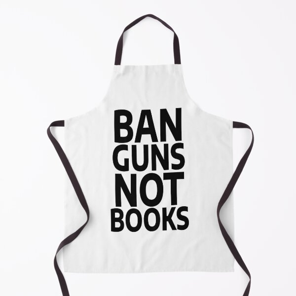 Item preview, Ban Guns Not Books Read Banned Books Book Lover designed and sold by GraphiGroove.