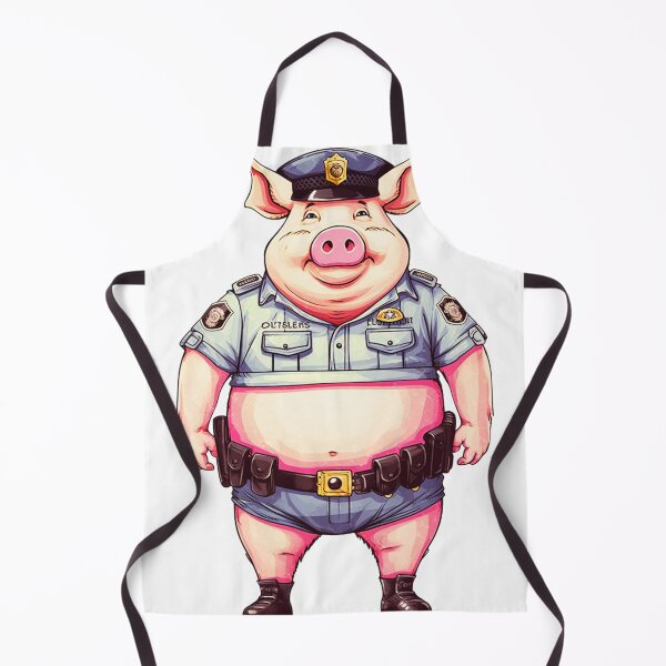 Item preview, Pig Police - Delightful Swine Law Enforcers Design designed and sold by BerthaArt.