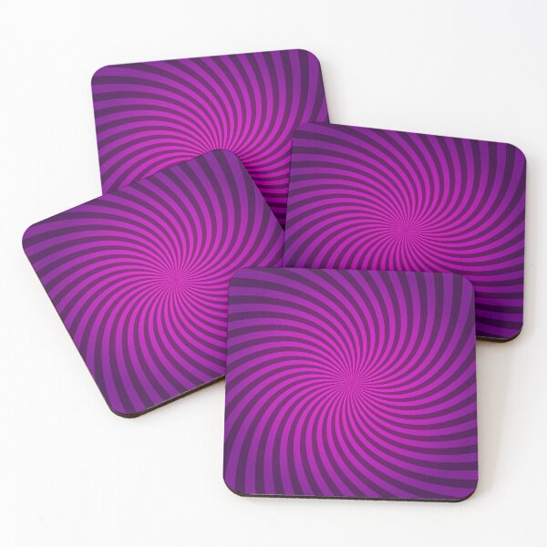 Item preview, Hypnotic Spiral "Discordia" - Magenta, Fill, Counter-Clockwise designed and sold by Ella Jameson.