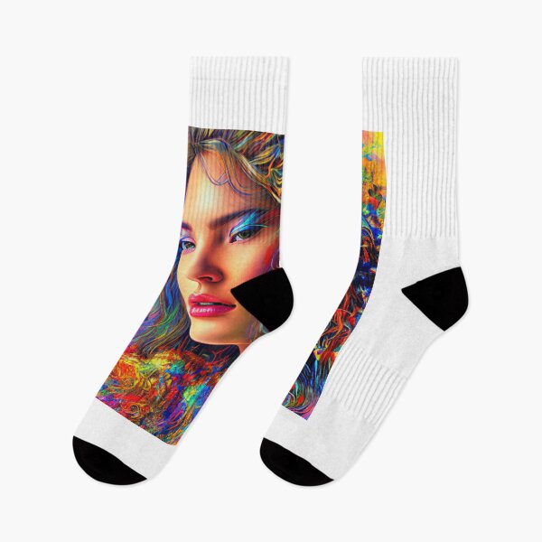 Item preview, El rostro de la mujer de piel multicolor 2 designed and sold by PinkParrotStore.