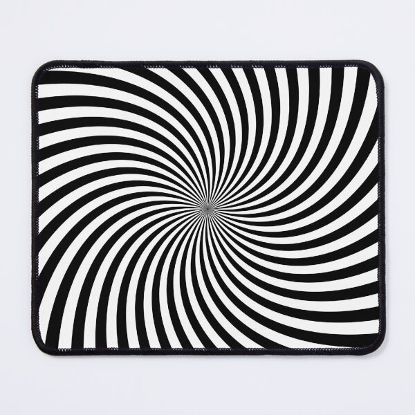 Item preview, Hypnotic Spiral "Discordia" - Black/White, Fill, Counter-Clockwise designed and sold by Ella Jameson.