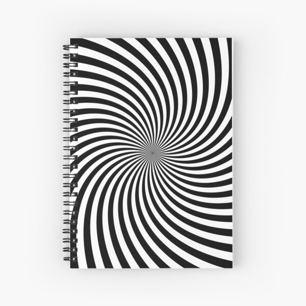 Item preview, Hypnotic Spiral "Discordia" - Black/White, Fill, Counter-Clockwise designed and sold by Ella Jameson.
