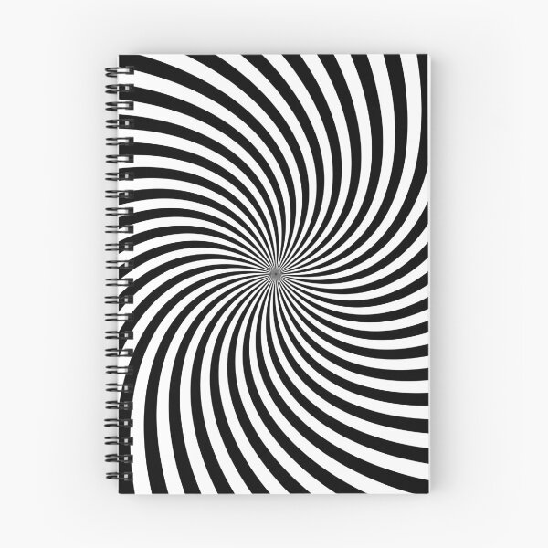 Item preview, Hypnotic Spiral "Discordia" - Black/White, Fill, Counter-Clockwise designed and sold by Ella Jameson.