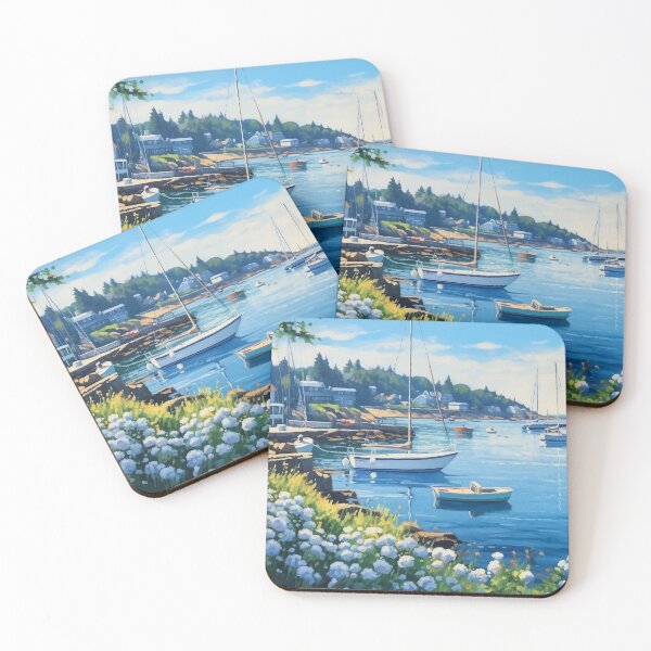 Item preview, New England Coastal Town - Part 1 designed and sold by Vacationist.