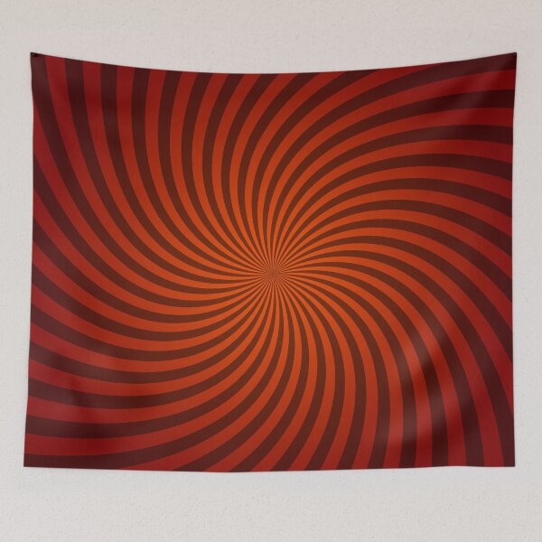 Item preview, Hypnotic Spiral "Discordia" - Red, Fill, Clockwise designed and sold by Ella Jameson.