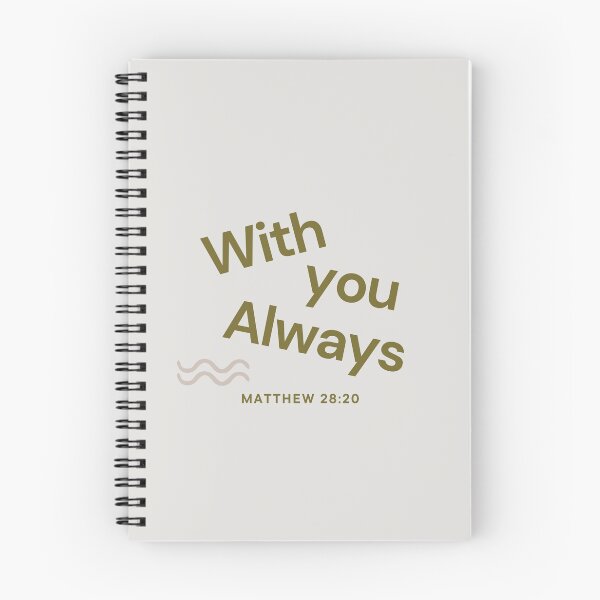 Item preview, Matthew 28:20 - With you always designed and sold by PureEndeavors.