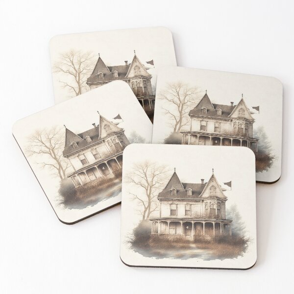 Item preview, Old beautiful abandoned cottage designed and sold by SimpleWallArt.