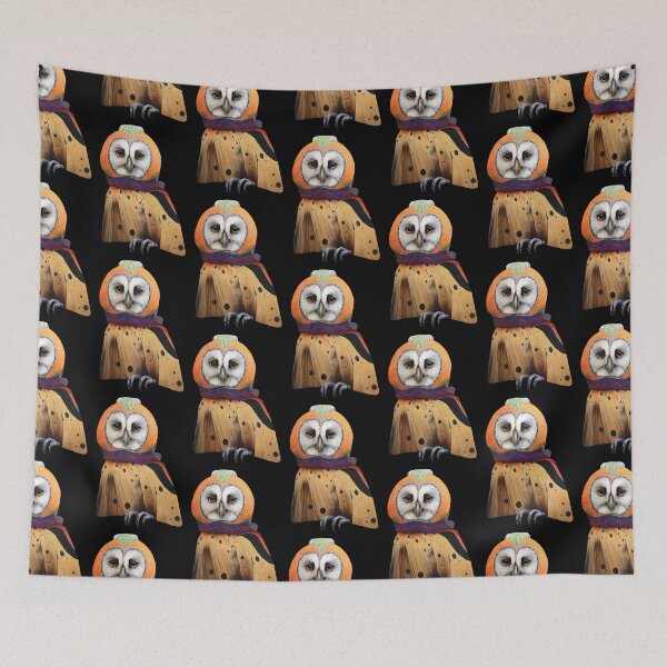 Item preview, Artistic surreal owl designed and sold by bellabitis.