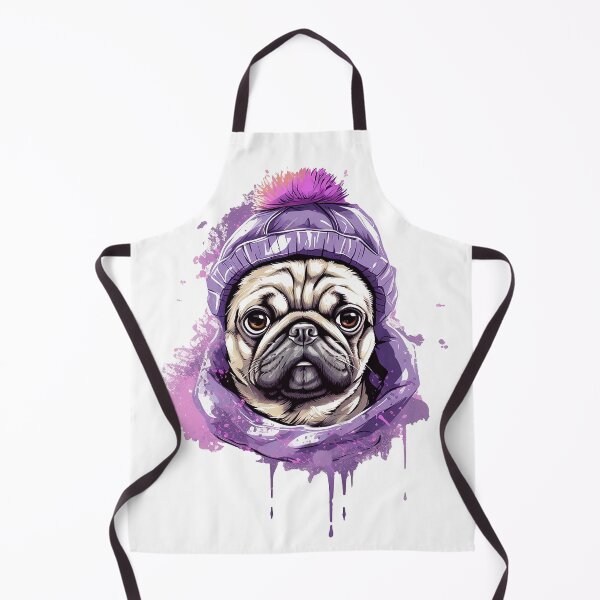 Item preview, Dog Pug splash designed and sold by afpnegocios.