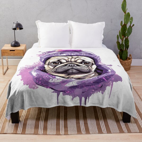 Item preview, Dog Pug splash designed and sold by afpnegocios.