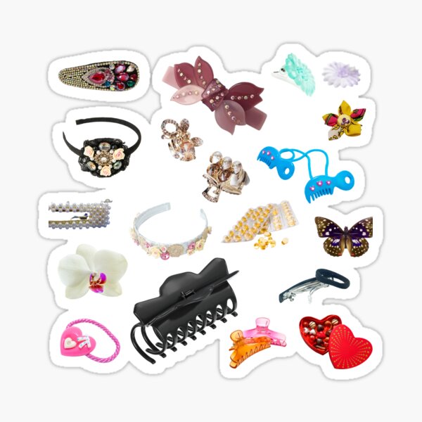 Premium Vector  Beautiful women sticker clip art collections set