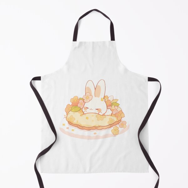 Item preview, Kawaii rainbow bunny pillow designed and sold by TheBakaAnime.