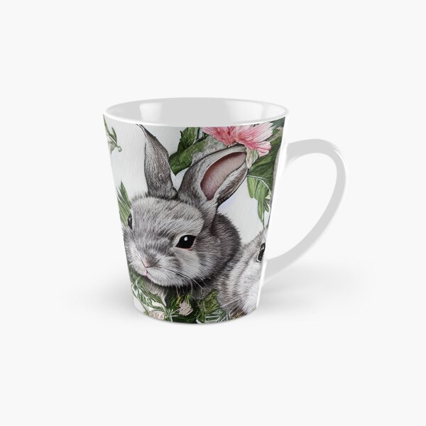 Item preview, Cute Bunnies and Flowes designed and sold by Poetic Patterns Studio.