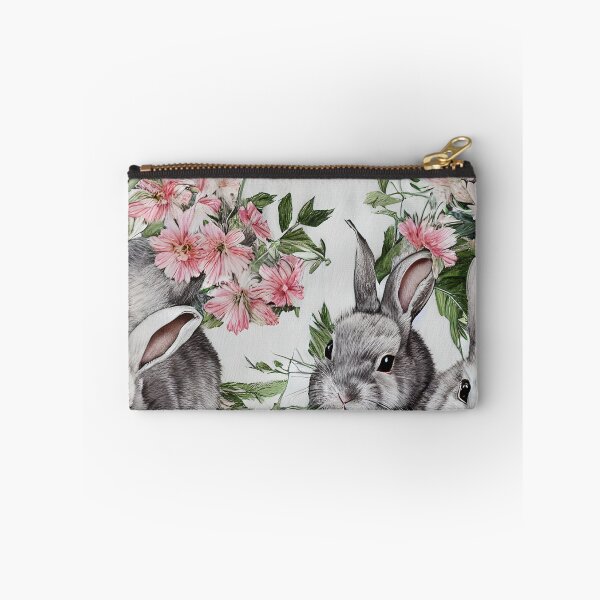 Item preview, Cute Bunnies and Flowes designed and sold by Poetic Patterns Studio.