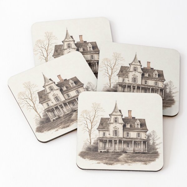 Item preview, Old beautiful abandoned cottage designed and sold by SimpleWallArt.