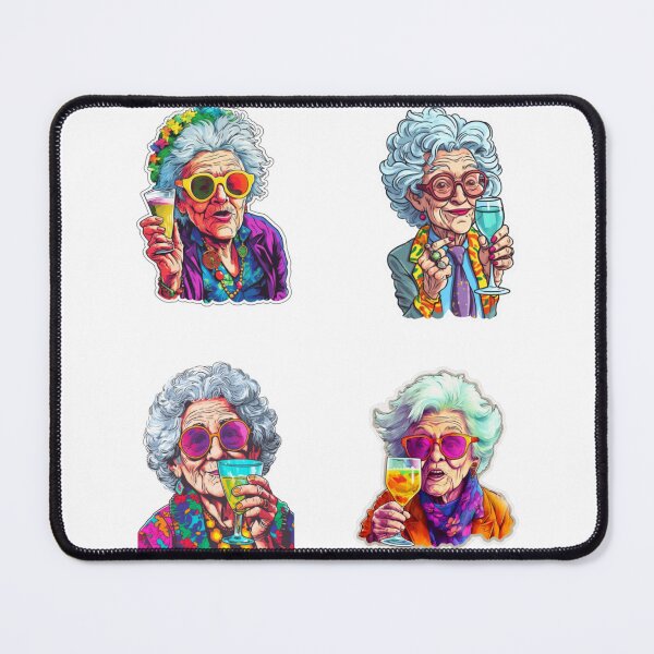 Item preview, Old Maids Day - Whimsical Sticker Sheet designed and sold by InsomniaSticker.