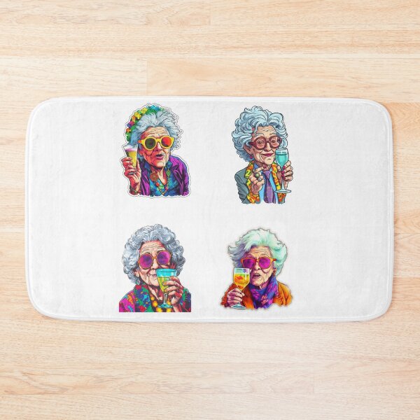 Item preview, Old Maids Day - Whimsical Sticker Sheet designed and sold by InsomniaSticker.