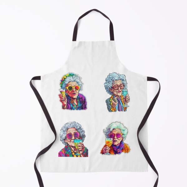 Item preview, Old Maids Day - Whimsical Sticker Sheet designed and sold by InsomniaSticker.
