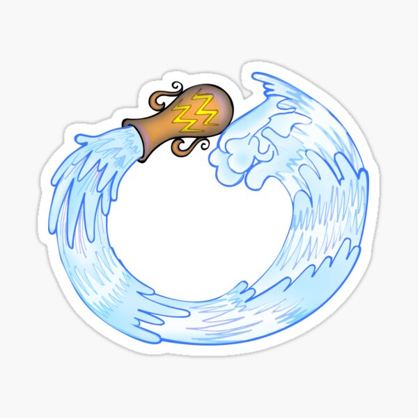 The Aquarius Sticker