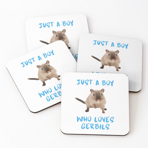 Item preview, Just a Boy Who Loves Gerbils T-shirt designed and sold by clbtee.